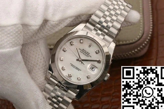 Rolex Factory Dial Diamond-set Datejust EW M126300 0118